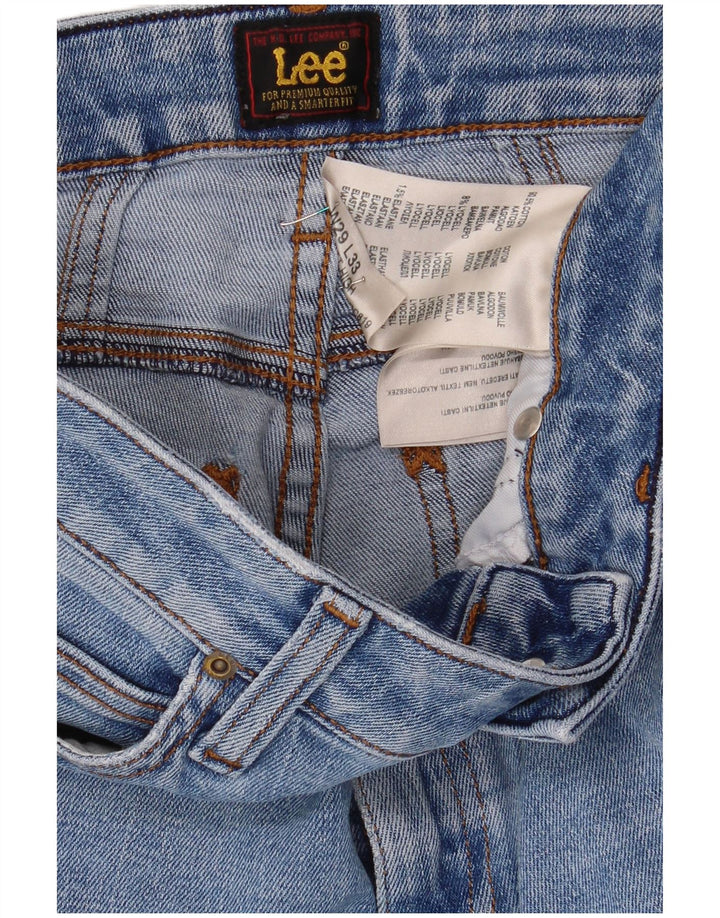Lee Womens Skinny Jeans W29 L33 Blue Cotton