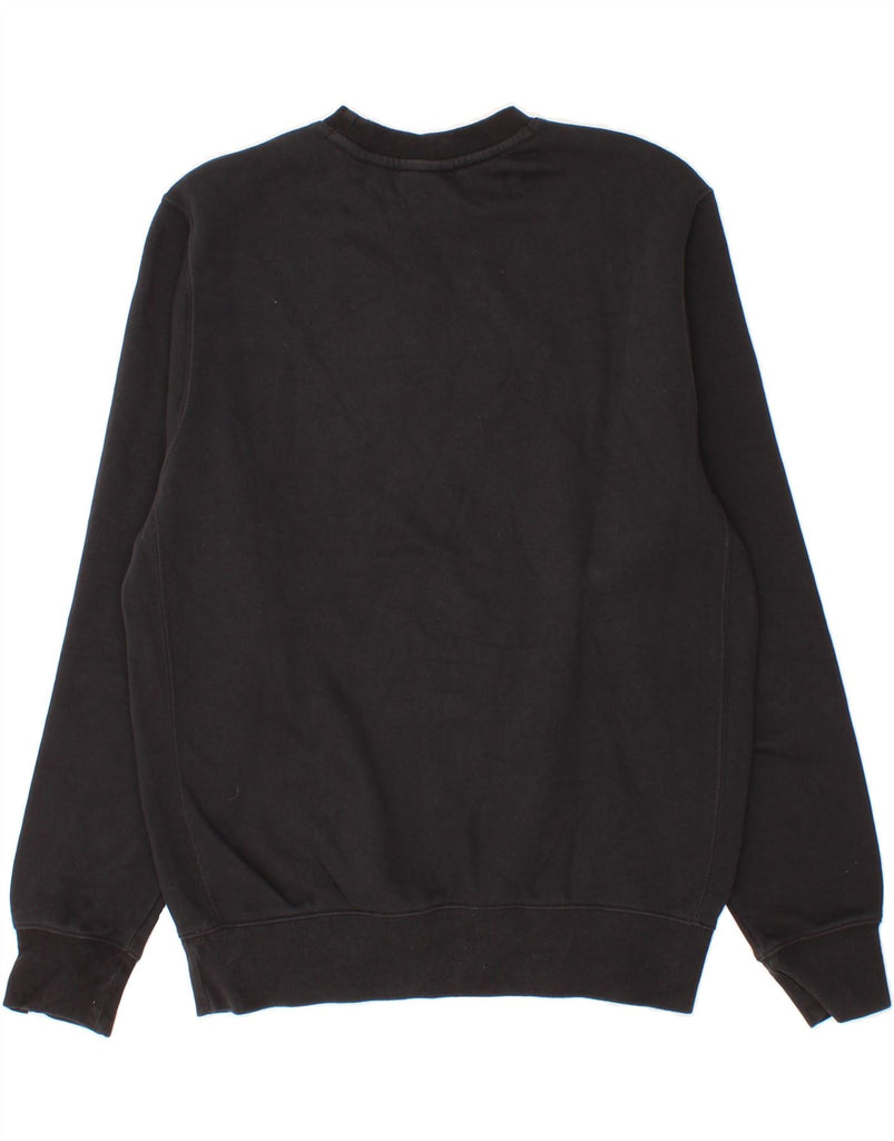 NIKE Mens Graphic Sweatshirt Jumper Medium Black Cotton Vintage Nike and Second-Hand Nike from Messina Hembry 