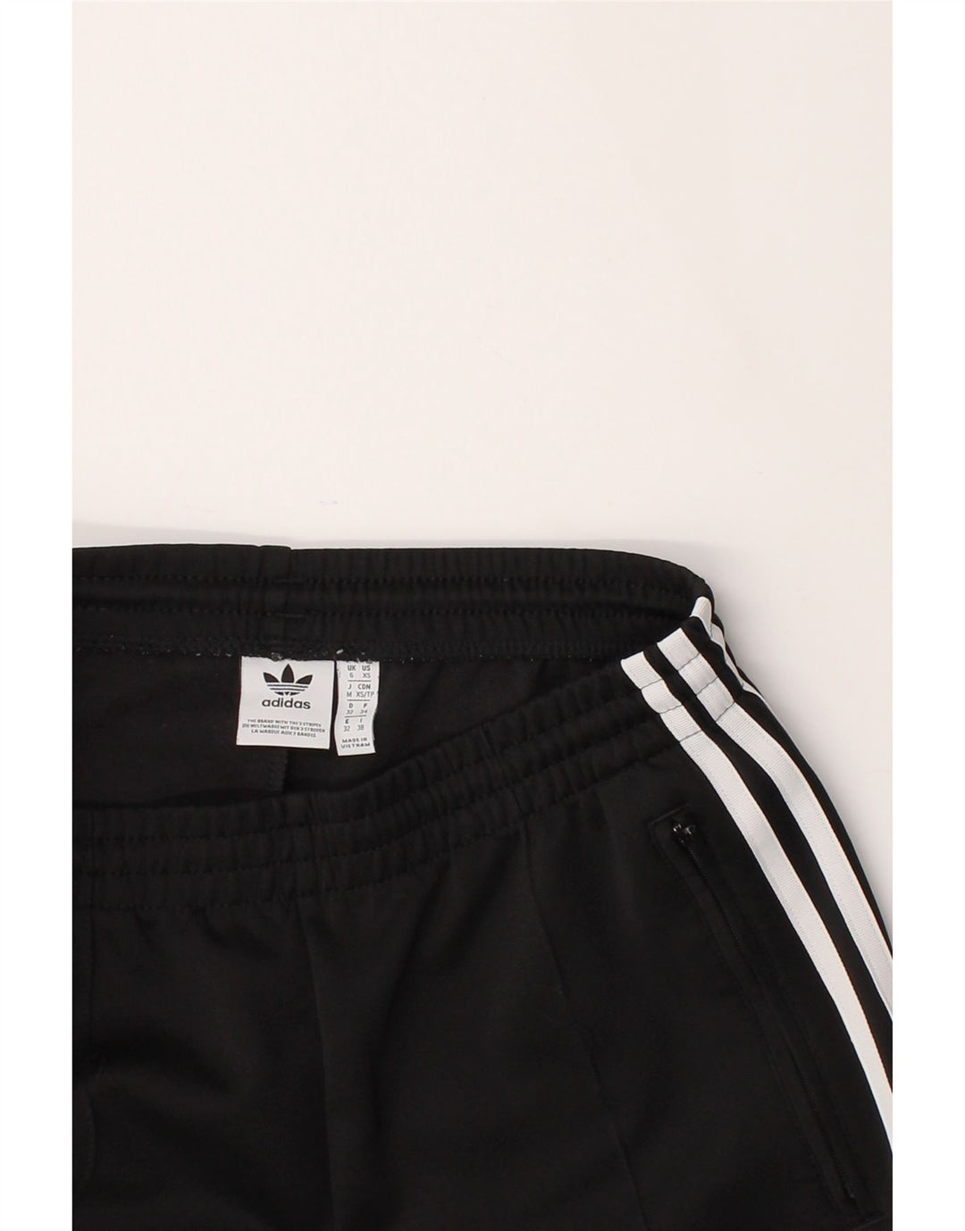 ADIDAS Womens Tracksuit Trousers UK 6 XS  Black Polyester Vintage Adidas and Second-Hand Adidas from Messina Hembry 