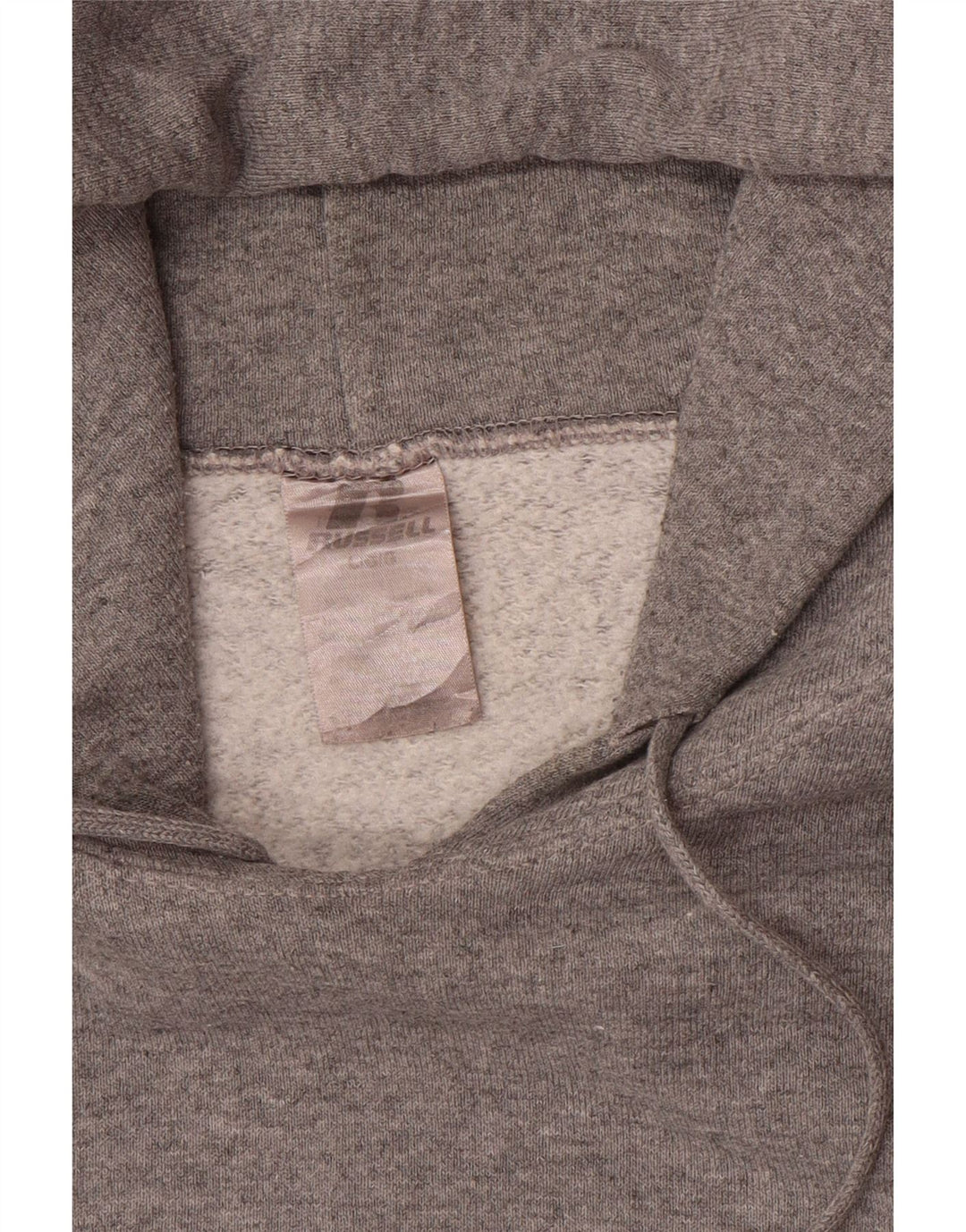 RUSSELL ATHLETIC Mens Hoodie Jumper Large Grey