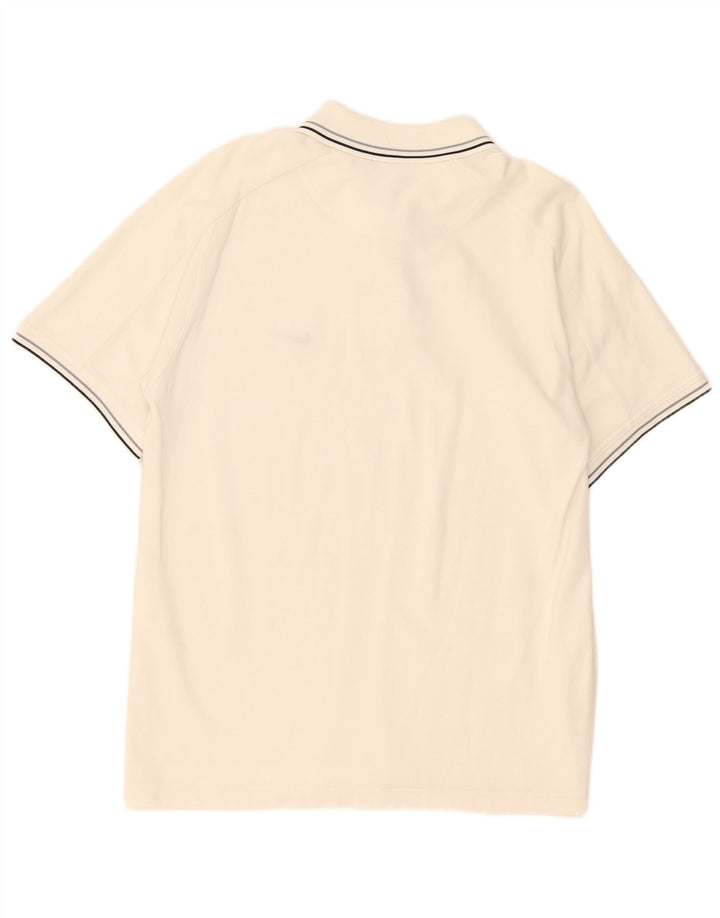 Nike Mens Polo Shirt UK 39/41 Medium White