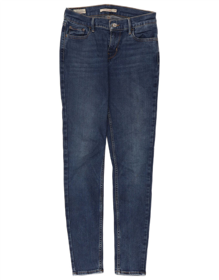 Levi's Womens 710 Super Skinny Jeans W29 L29 Blue