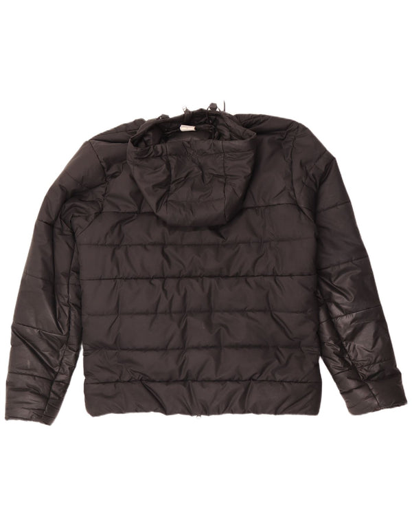 Nike Mens Therma-Fit Graphic Hooded Padded Jacket UK 40 Large Black
