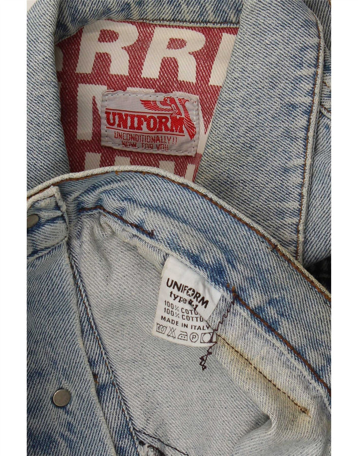 Uniform Boys Denim Jacket 7-8 Years Blue Cotton