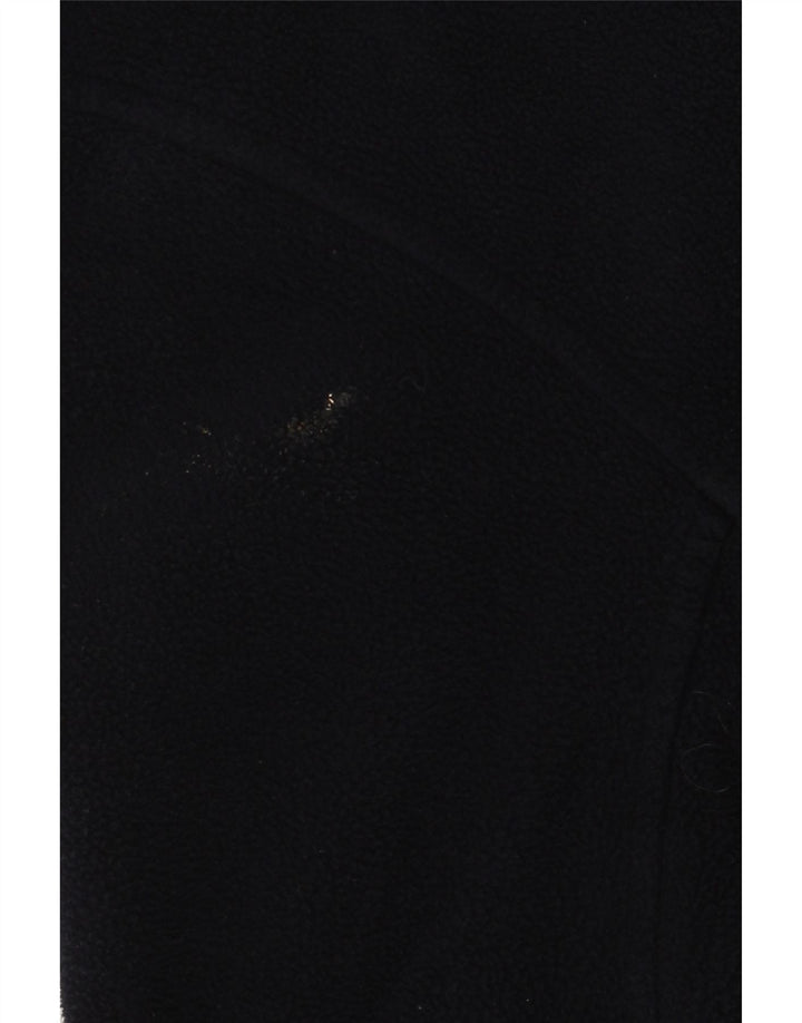 Marks & Spencer Womens Fleece Jacket UK 18 XL Navy Blue Polyester