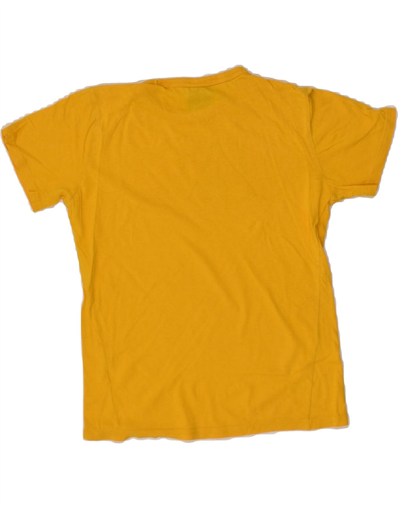 CHAMPION Boys Graphic T-Shirt Top 9-10 Years Medium Yellow Cotton | Vintage Champion | Thrift | Second-Hand Champion | Used Clothing | Messina Hembry 