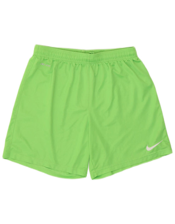 Nike Mens Dri Fit Sport Shorts Medium Green Polyester