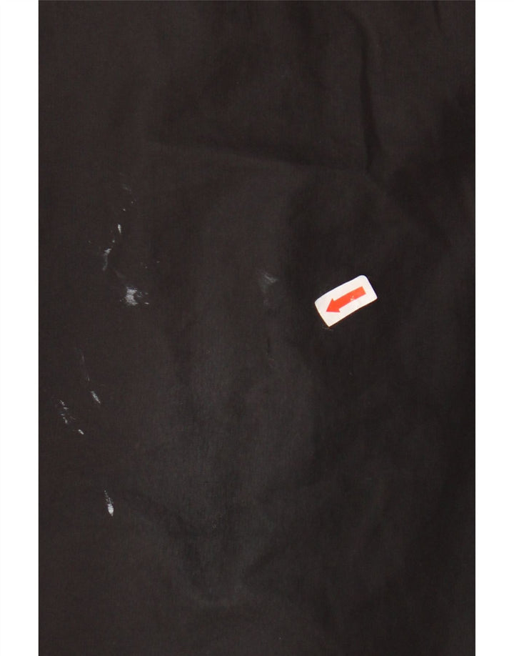 ADIDAS Mens Graphic Tracksuit Trousers Joggers Large Black Polyester