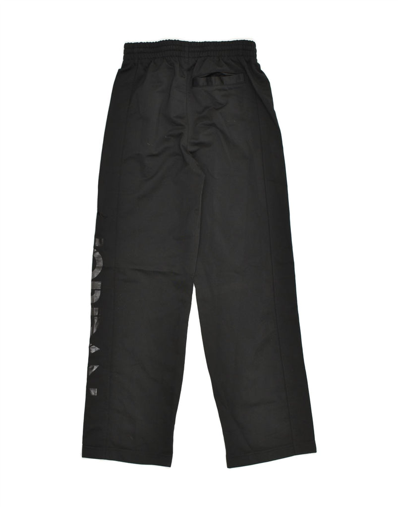 JORDAN Boys Graphic Tracksuit Trousers 10-11 Years Medium  Black Polyester | Vintage Jordan | Thrift | Second-Hand Jordan | Used Clothing | Messina Hembry 