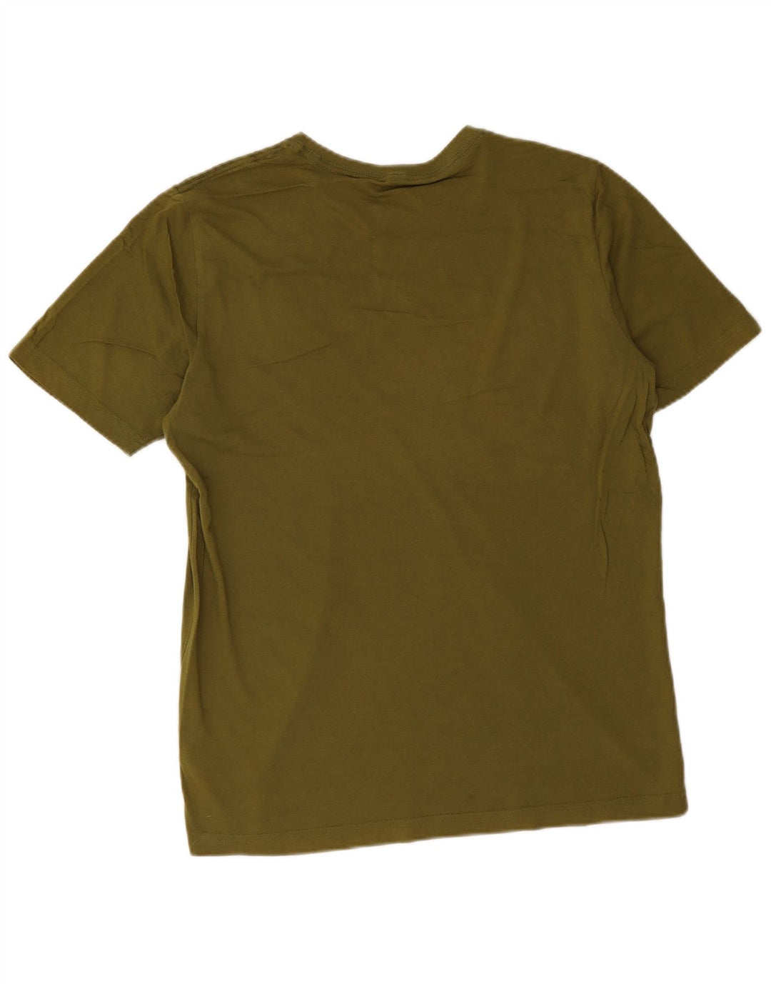 Puma Mens Graphic T-Shirt Top Medium Khaki Cotton