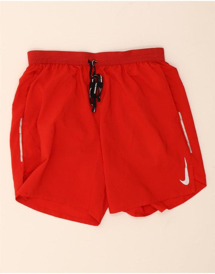 Nike Mens Dri Fit Sport Shorts Large  Red Nylon