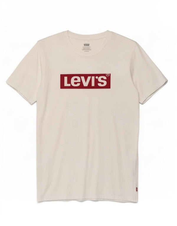 Levi's Mens Graphic T-Shirt Top XS White