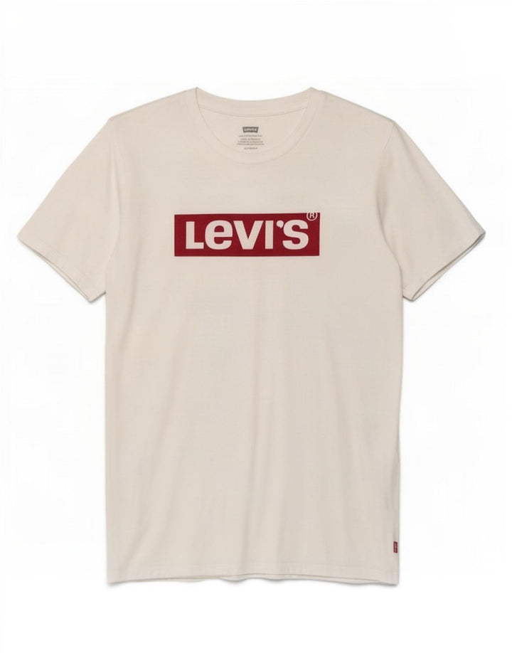 Levi's Mens Graphic T-Shirt Top XS White