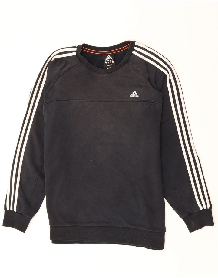 ADIDAS Mens Sweatshirt Jumper XL Black Cotton