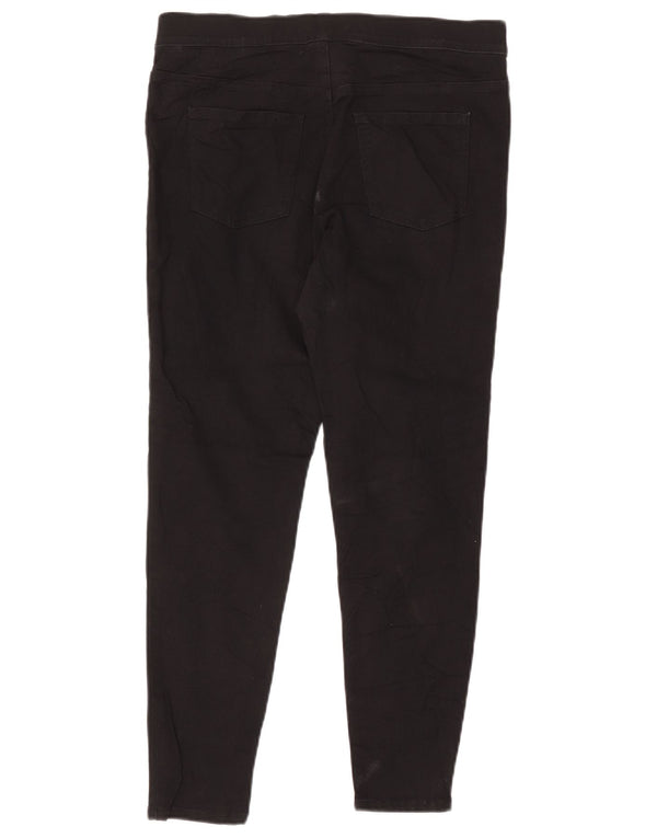 MARKS & SPENCER Womens Jegging Jeans UK 14 Large W32 L26 Black Cotton