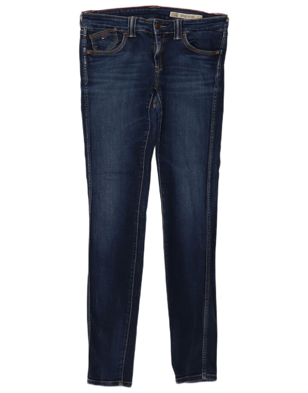 Tommy Hilfiger Womens Skinny Jeans W31 L34 Blue Cotton