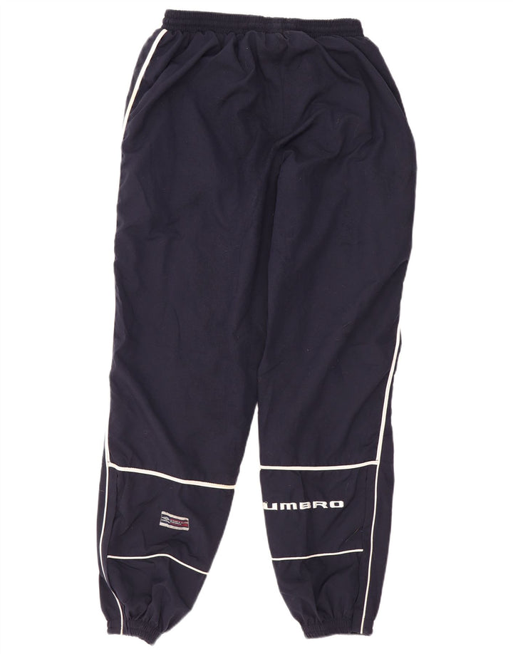 Umbro Mens Tracksuit Trousers Joggers Large  Navy Blue Polyester