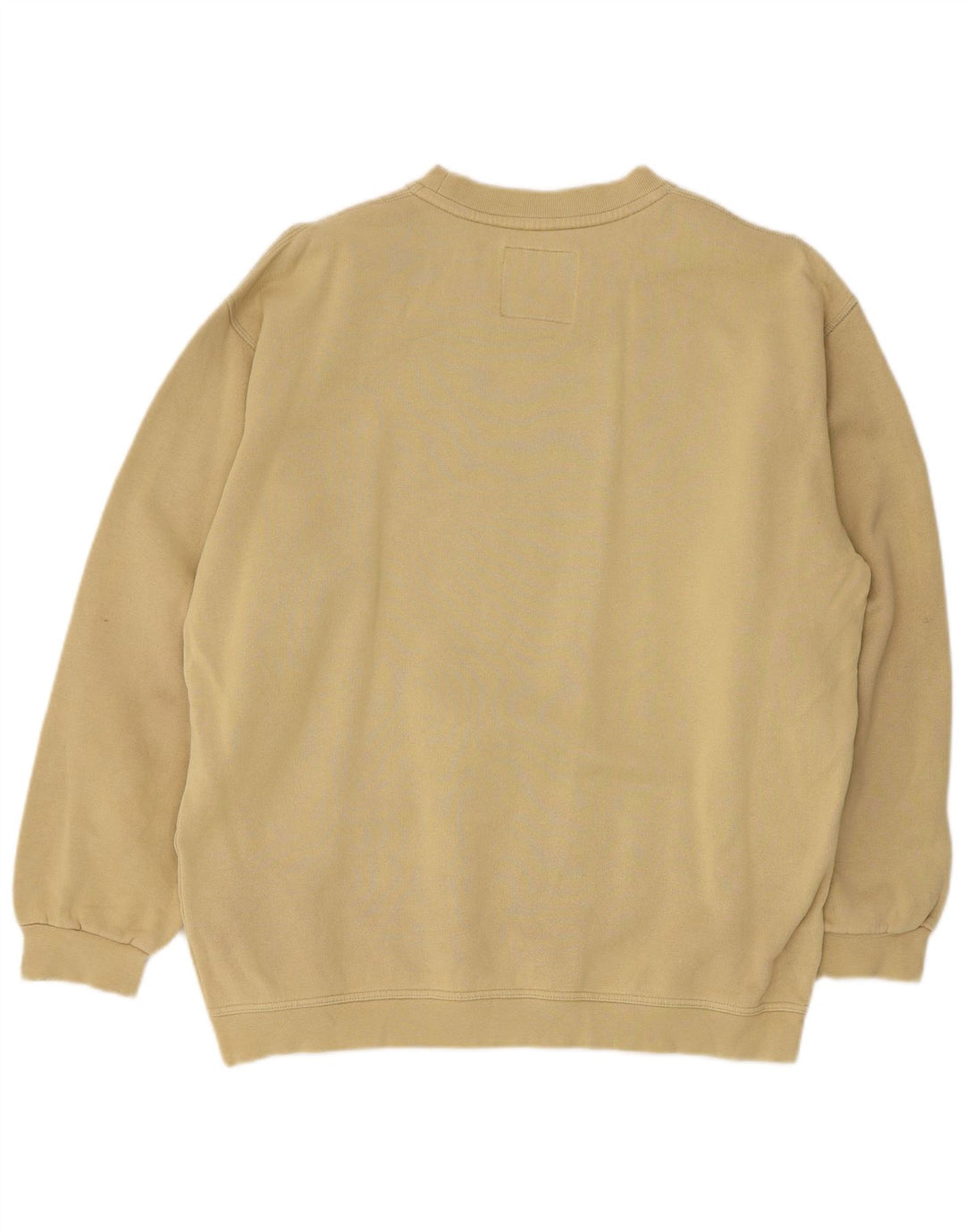 Murphy & Nye Mens Graphic Sweatshirt Jumper Medium Khaki Cotton