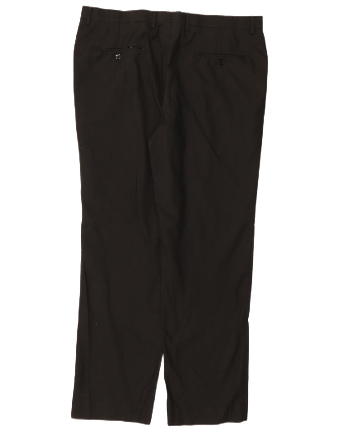 TOMMY HILFIGER Mens Straight Suit Trousers W40 L31 Black Polyester