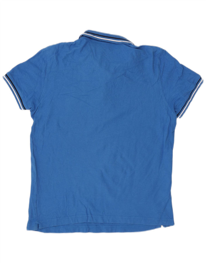 Lotto Mens Polo Shirt Large Blue Cotton
