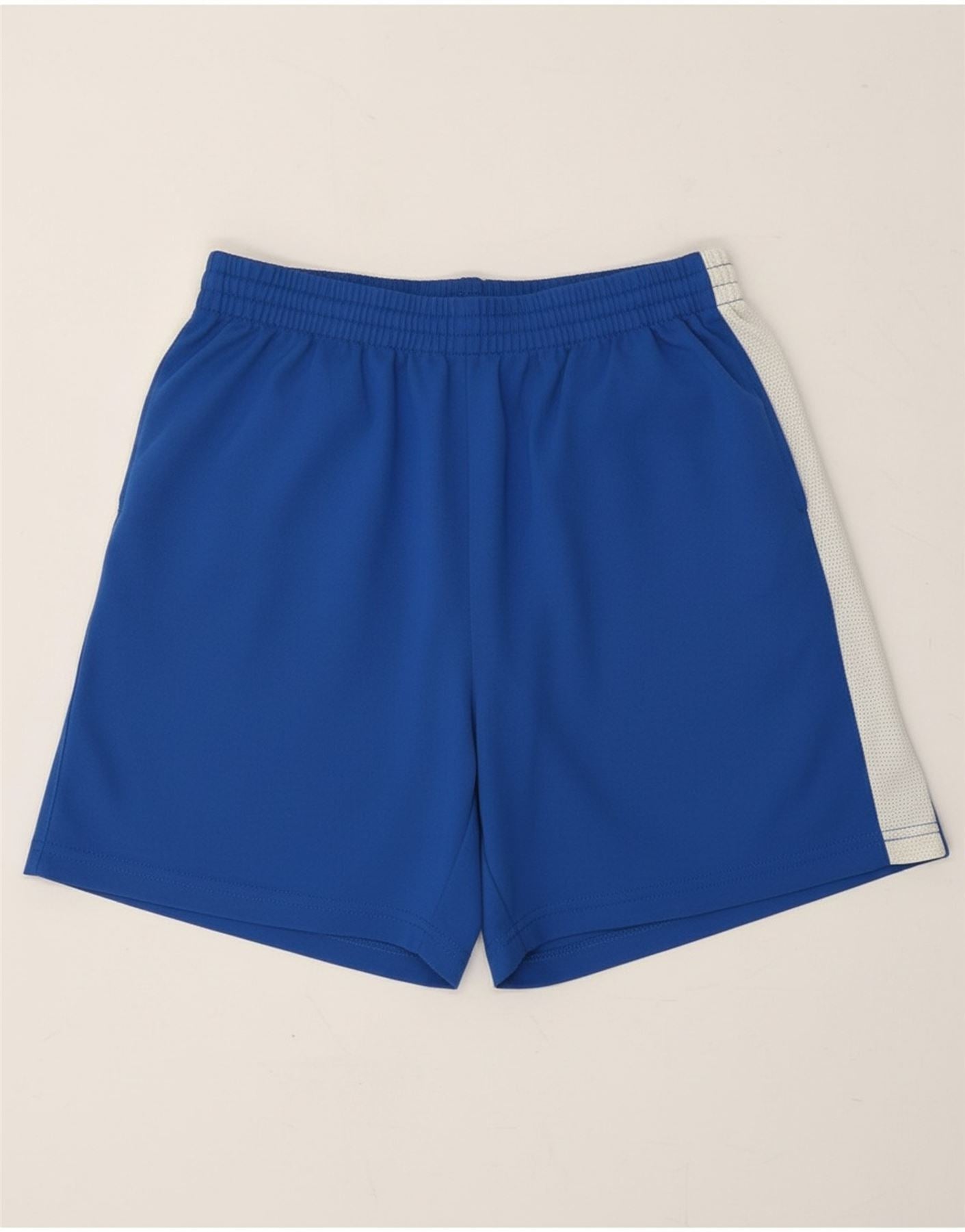 UMBRO Mens Sport Shorts Medium Blue Colourblock Polyester