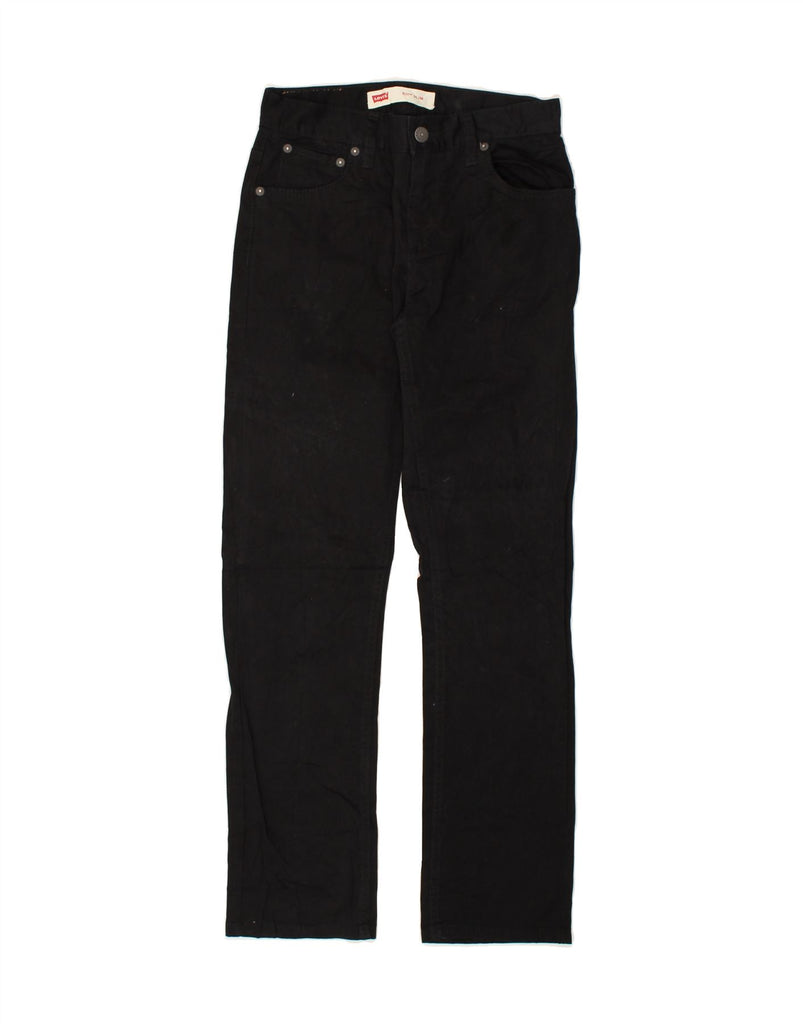 LEVI'S Boys 511 Slim Casual Trousers 13-14 Years W26 L28 Black Cotton | Vintage Levi's | Thrift | Second-Hand Levi's | Used Clothing | Messina Hembry 