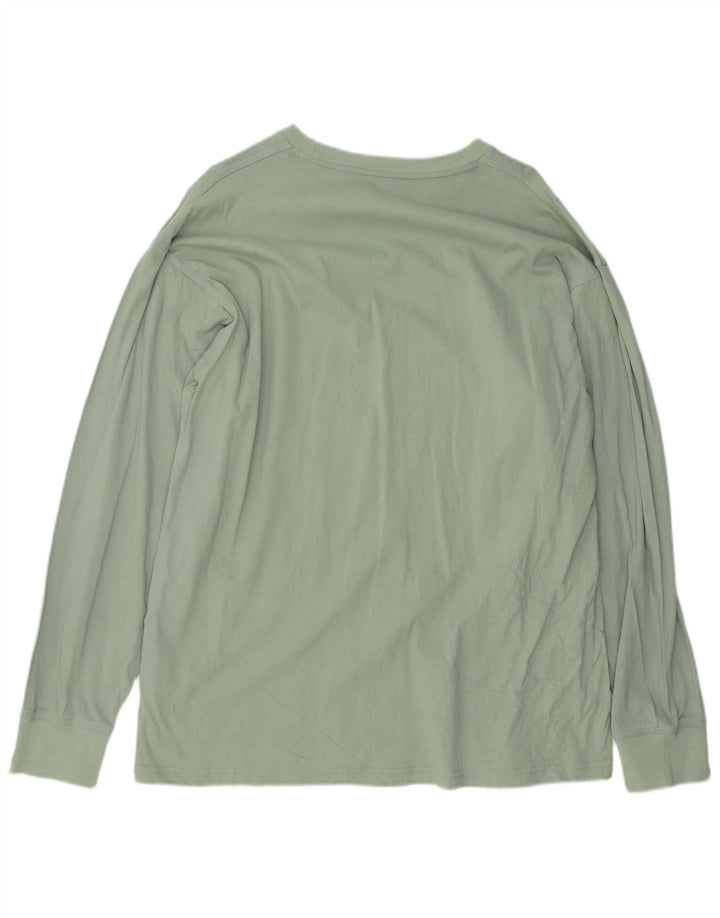 Carhartt Mens Top Long Sleeve XL Green Cotton