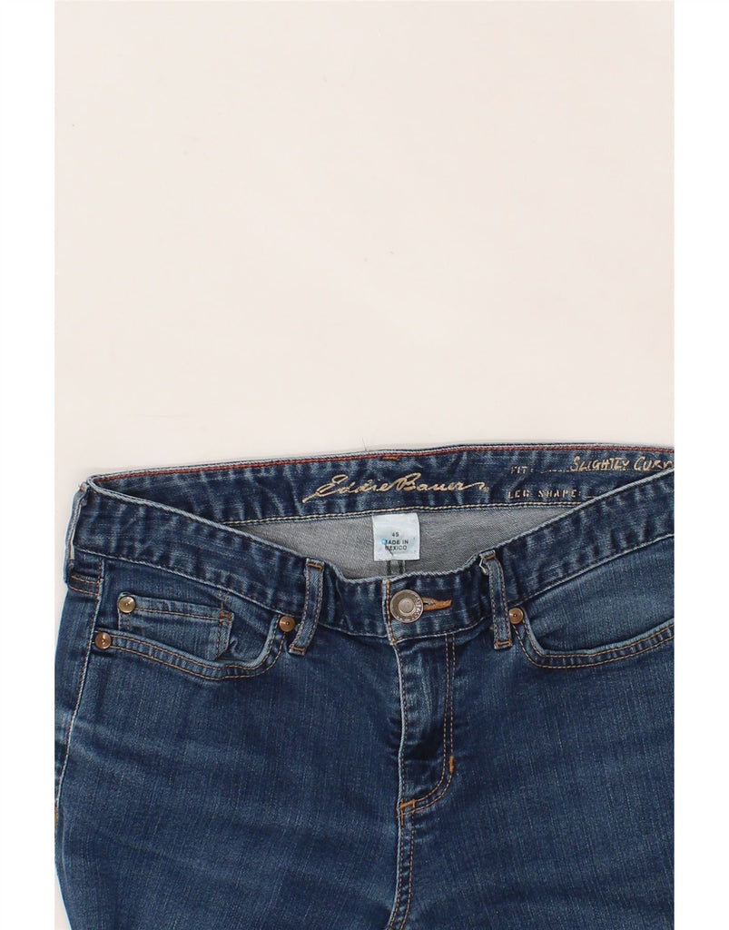 EDDIE BAUER Womens Slightly Curvy Slim Jeans US 4 Small W27 L30 Blue Vintage Eddie Bauer and Second-Hand Eddie Bauer from Messina Hembry 