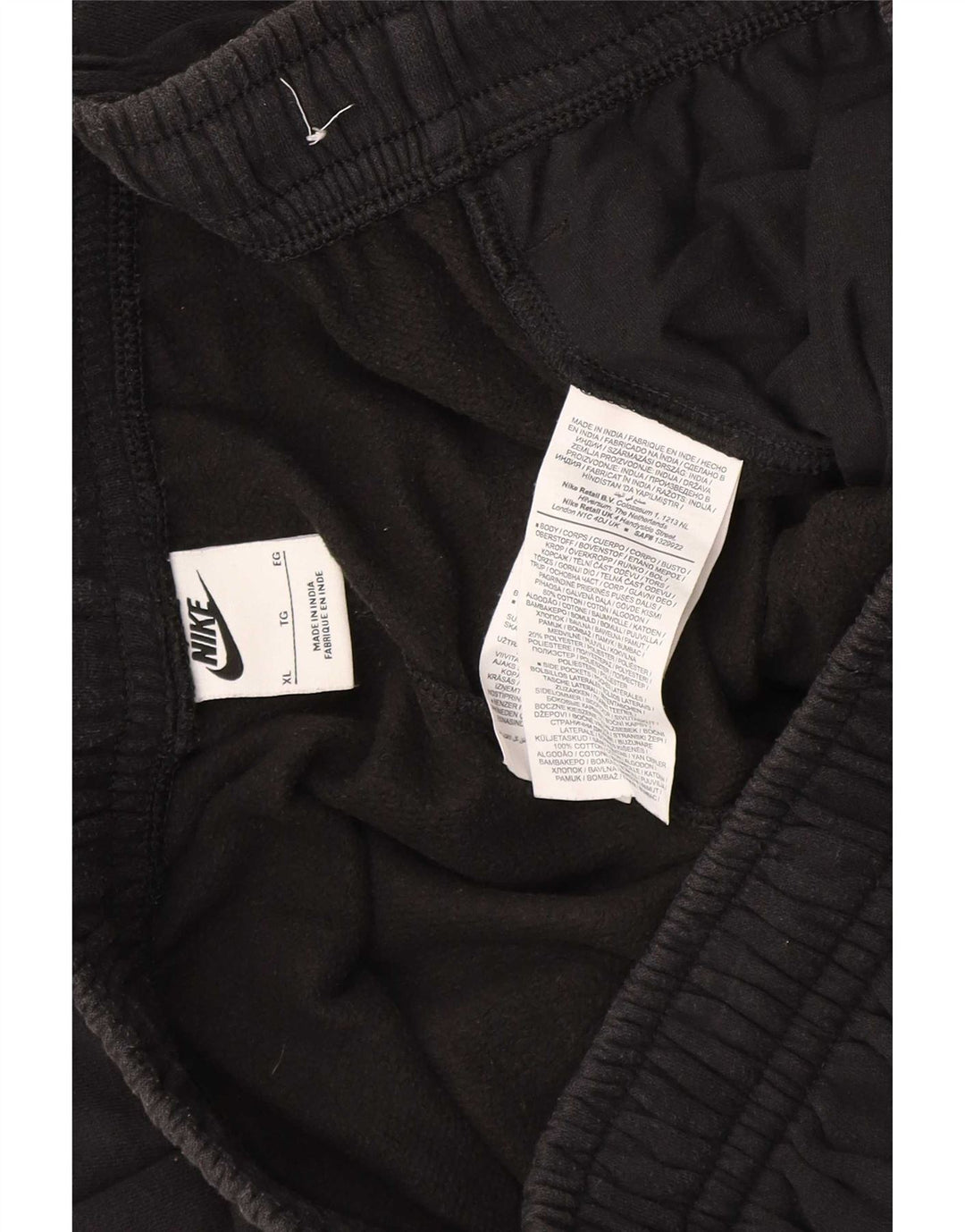 Nike Mens Sport Shorts XL Black Cotton