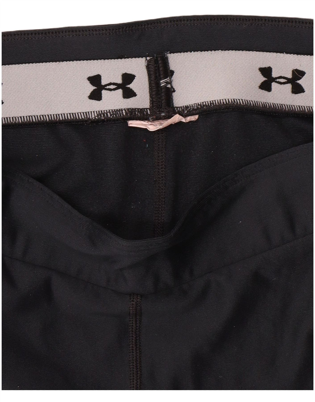UNDER ARMOUR Womens Leggings UK 12 Medium  Black