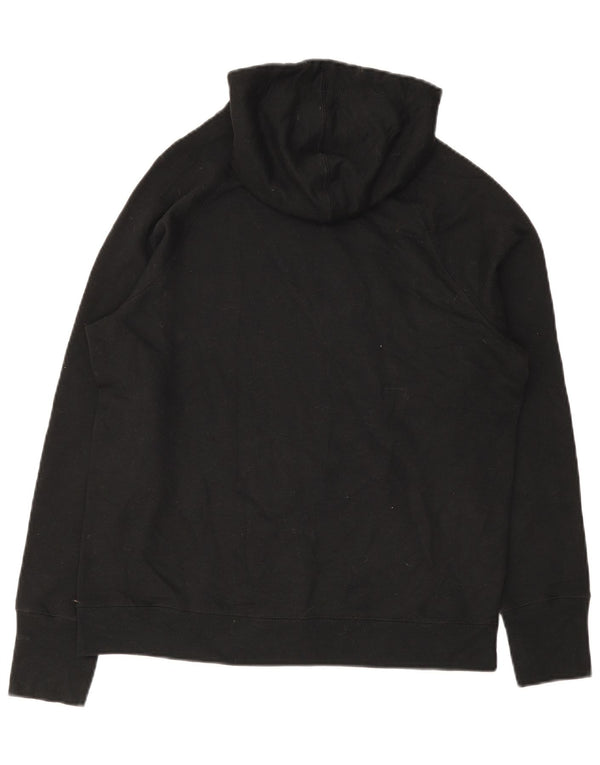 Champion Mens Graphic Hoodie Jumper Medium Black Polyester