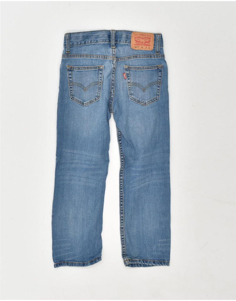 LEVI'S Boys 541 Athletic Fit Straight Jeans 7-8 Years W24 L22  Blue Cotton | Vintage Levi's | Thrift | Second-Hand Levi's | Used Clothing | Messina Hembry 