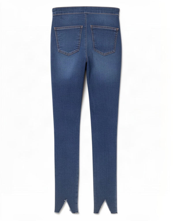 Topshop Womens Joni Skinny Jeans W28 L30 Blue Cotton