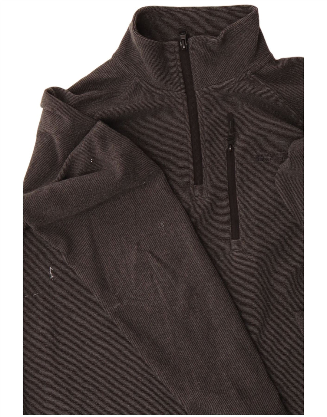 Mountain Warehouse Mens Pullover Tracksuit Top Medium Grey Polyester