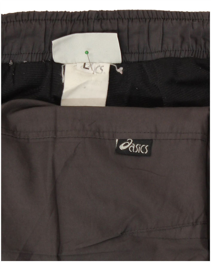 Asics Mens Tracksuit Trousers Large Grey