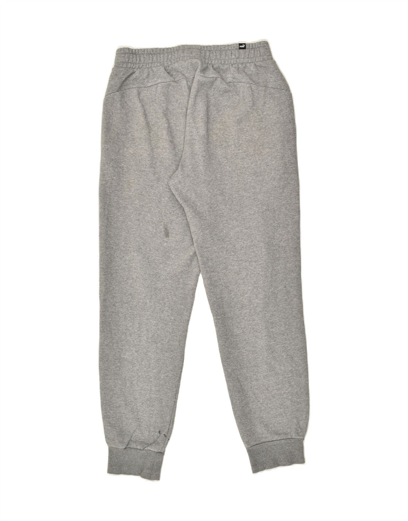 PUMA Mens Tracksuit Trousers Joggers Medium Grey Cotton | Vintage Puma | Thrift | Second-Hand Puma | Used Clothing | Messina Hembry 