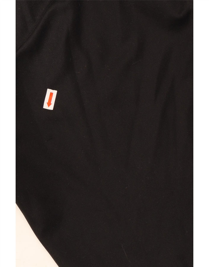 ADIDAS Boys Aeroready Tracksuit Trousers 15-16 Years Black Polyester