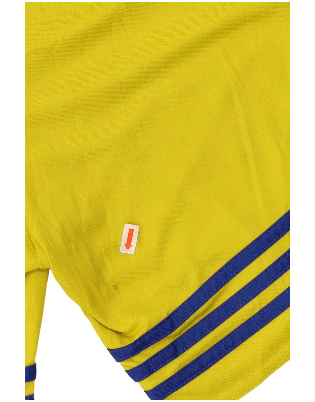 ADIDAS Mens Climalite Sport Shorts Small  Yellow Polyester