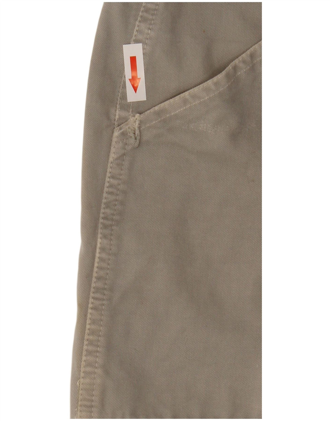 Powell Mens Straight Cargo Trousers W32 L28 Grey
