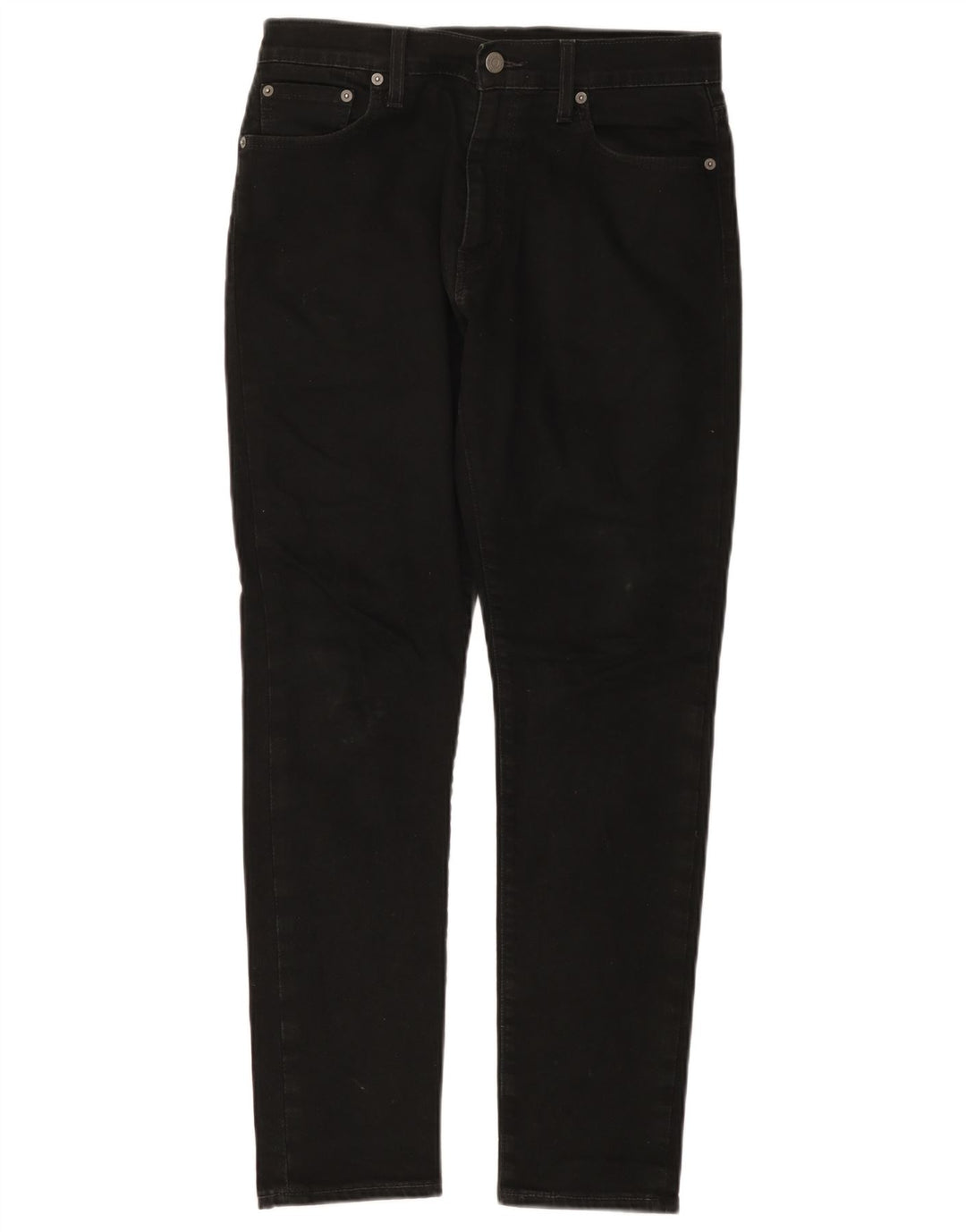 Levi's Mens 512 Slim Tapered Jeans W30 L30 Black Cotton