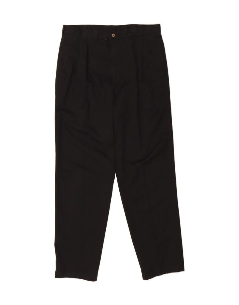 FARAH Mens Khakis Straight Chino Trousers W36 L34 Black Cotton Vintage Farah and Second-Hand Farah from Messina Hembry 
