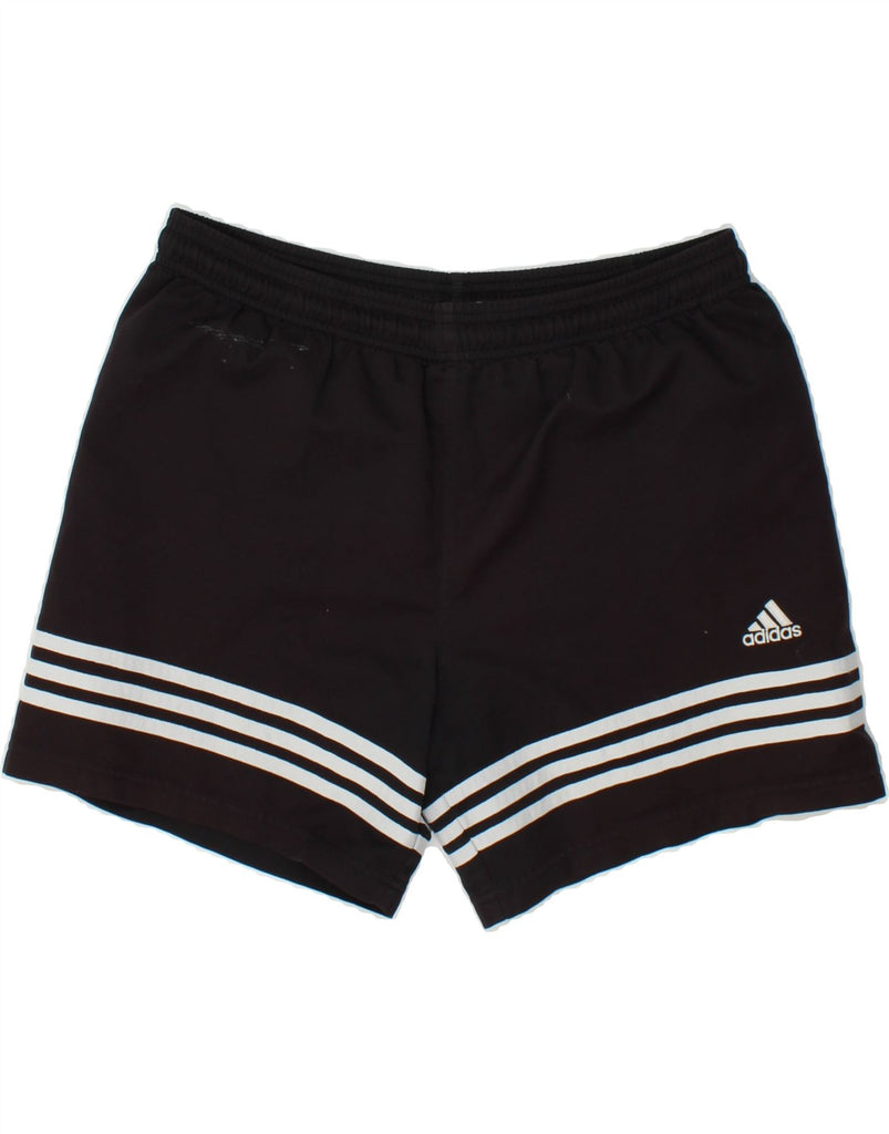 ADIDAS Mens Climalite Graphic Sport Shorts Large Black Nylon Vintage Adidas and Second-Hand Adidas from Messina Hembry 