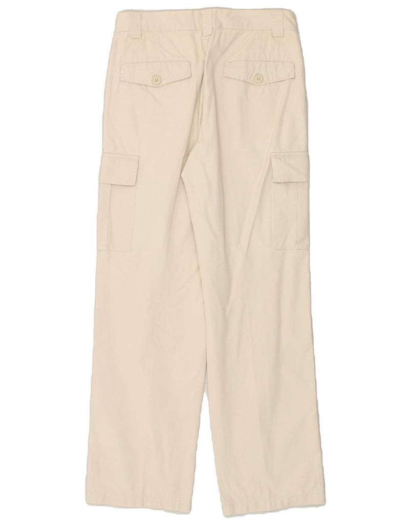 RIFLE Womens Khakis Straight Cargo Trousers W26 L29 Beige | Vintage Rifle | Thrift | Second-Hand Rifle | Used Clothing | Messina Hembry 