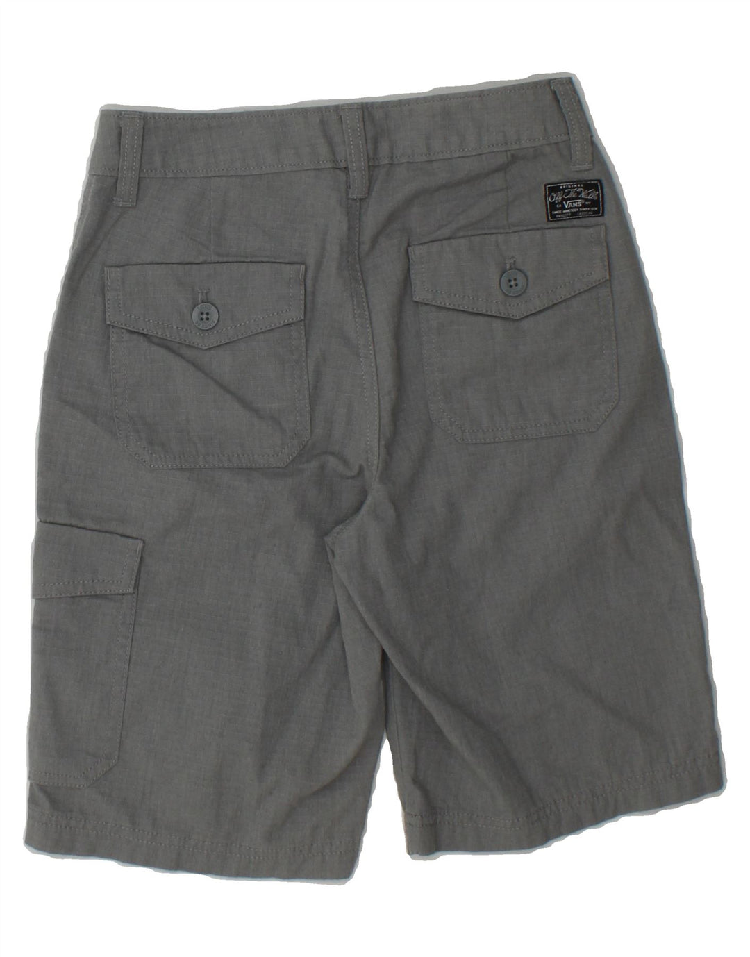 VANS Boys Cargo Shorts 7-8 Years W24  Grey Cotton Vintage Vans and Second-Hand Vans from Messina Hembry 