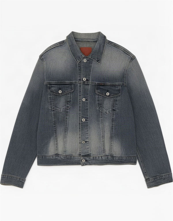 Energie Womens Denim Jacket UK 18 XL Blue