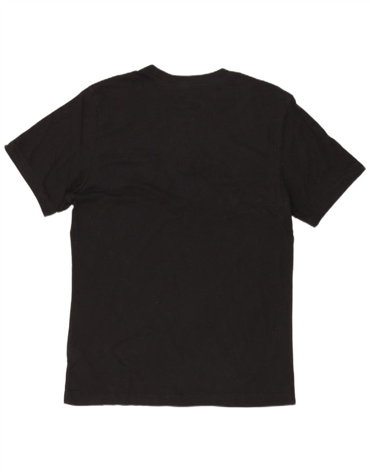 NIKE Mens T-Shirt Top Small Black Cotton
