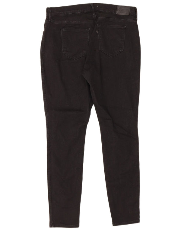Levi's Mens 311 Shaping Skinny Jeans US 16 2XL W34 L29 Black Cotton