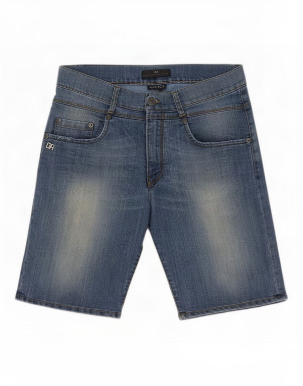 Daniele Alessandrini Womens Denim Shorts Large W34 Blue Cotton
