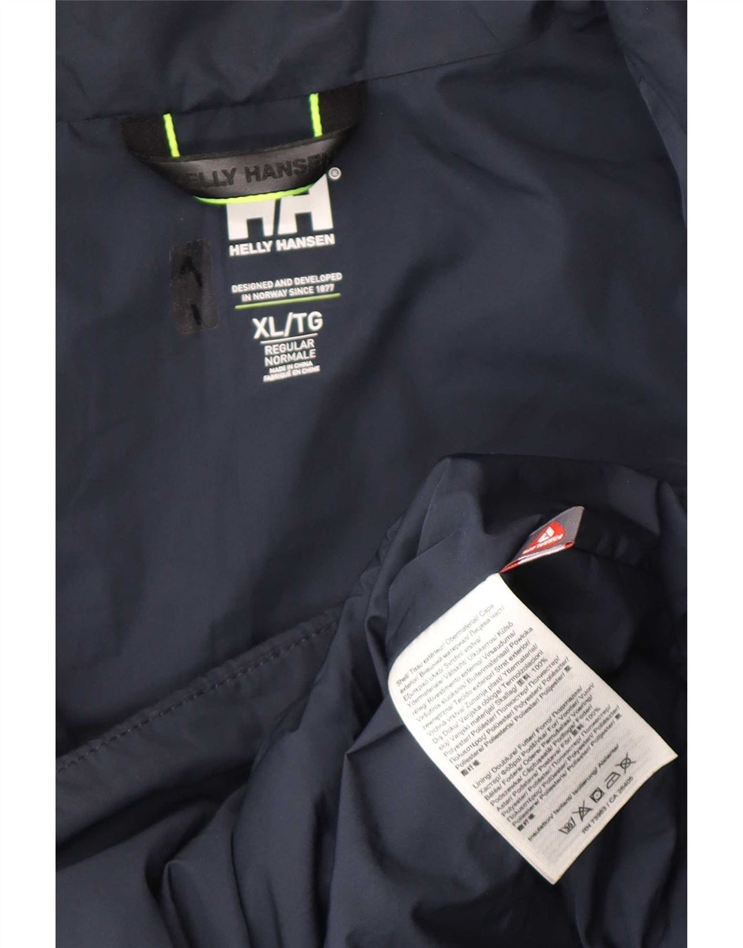 Helly Hansen Mens Padded Jacket UK 42 XL Navy Blue Polyester
