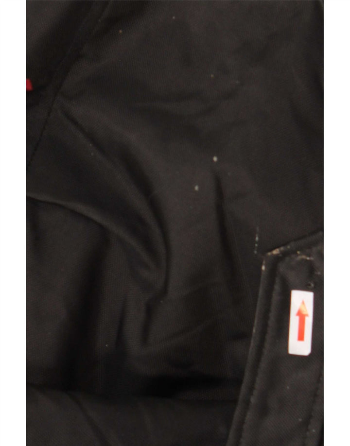 Vintage Mens Loose Fit Utility Jacket UK 38 Medium Black Polyamide